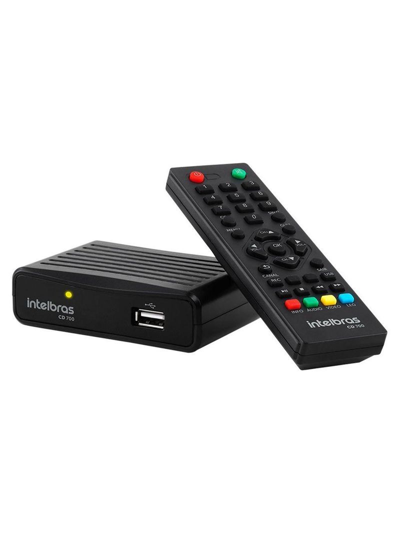 Conversor Digital De Tv Com Gravador Cd700