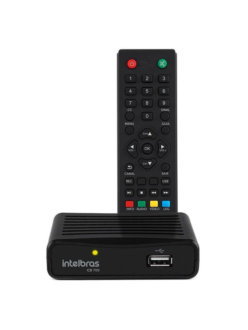 Conversor Digital De Tv Com Gravador Cd700