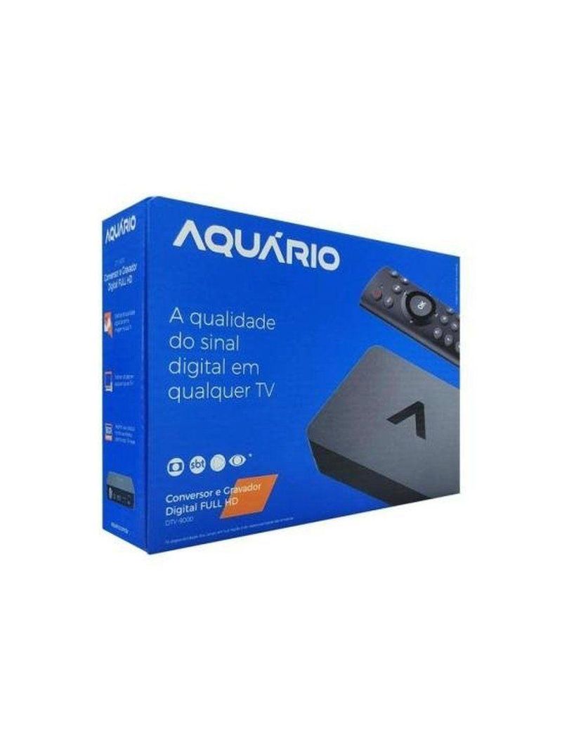 Conversor E Gravador Digital Aquário Dtv-9000