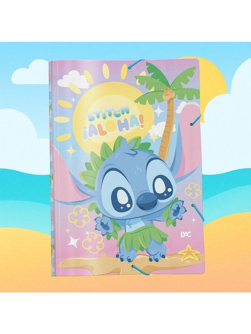 Pasta Aba Elástica 332 X 232mm Stitch Dac Modelo 1