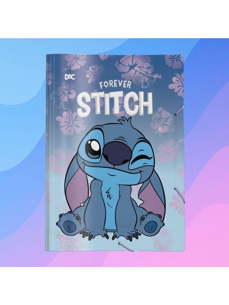 Pasta Aba Elástica 332 X 232mm Stitch Dac Modelo 2