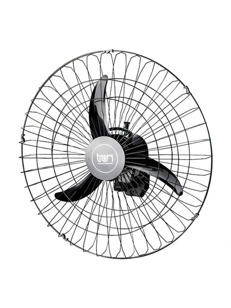 Ventilador Oscilante De Parede Tron 65 Cm Preto Bivolt
