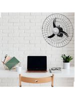 Ventilador Oscilante De Parede Tron 65 Cm Preto Bivolt