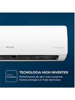Ar Condicionado AIWA Split High Wall High Inverter 18000 BTUs Frio AWS-AC-18F 220V