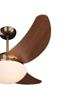 Ventilador Solano Led 3 Pás Tron Cobre 220V