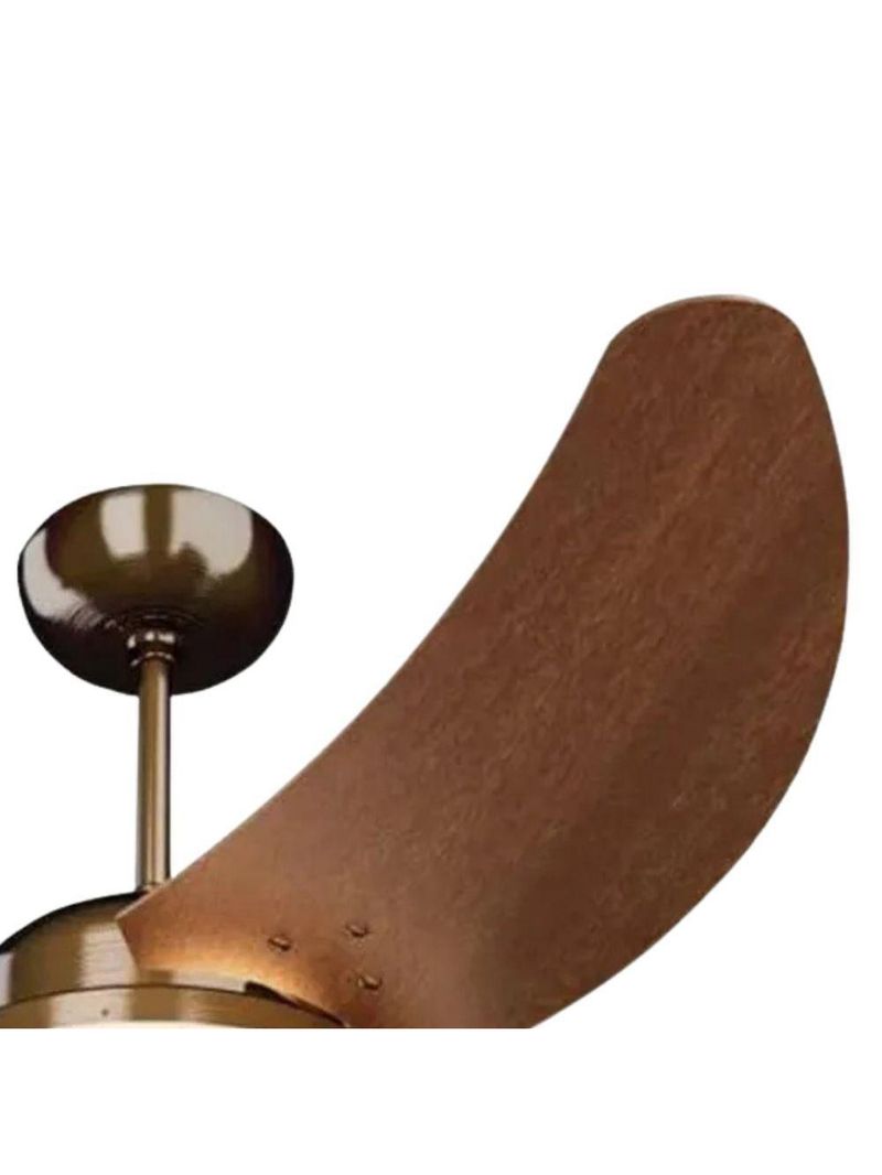 Ventilador Solano Led 3 Pás Tron Cobre 220V