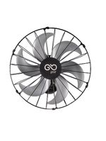 Ventilador 50cm De Parede Preto 110 Volts - V50pprr1 - Goar