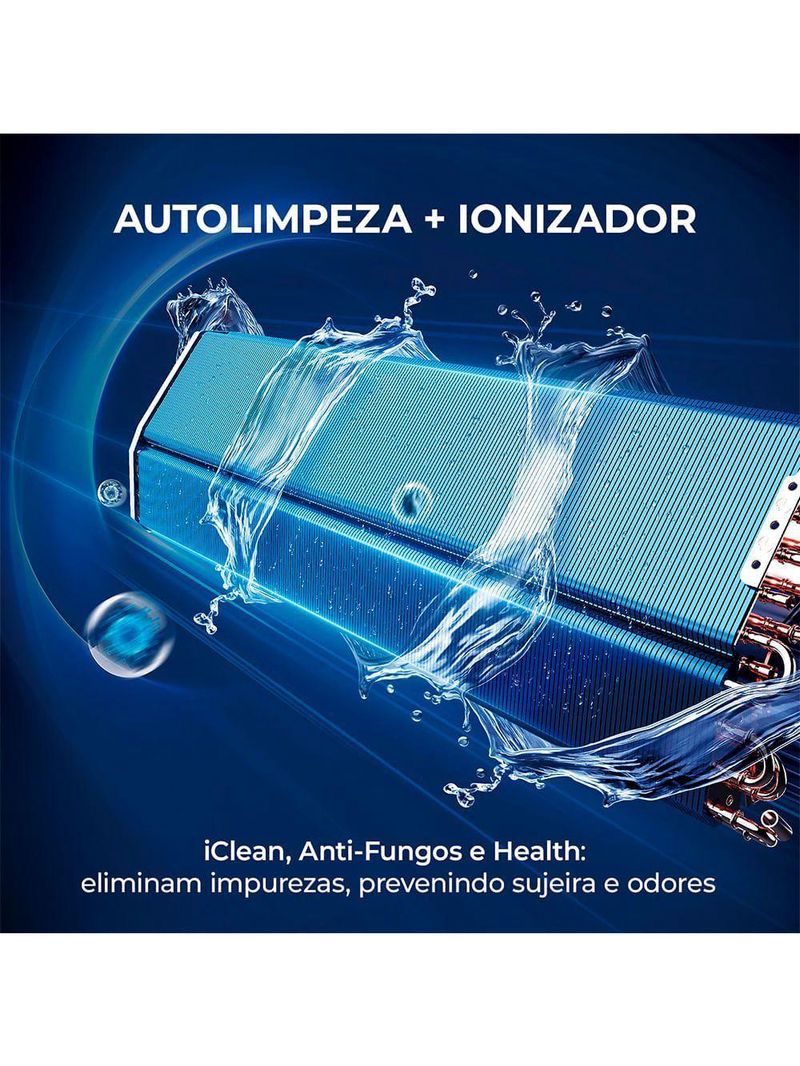 Ar Condicionado AIWA Split High Wall High Inverter 18000 BTUs Frio AWS-AC-18F 220V