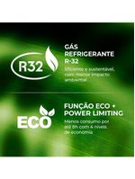 Ar Condicionado AIWA Split High Wall High Inverter 18000 BTUs Frio AWS-AC-18F 220V