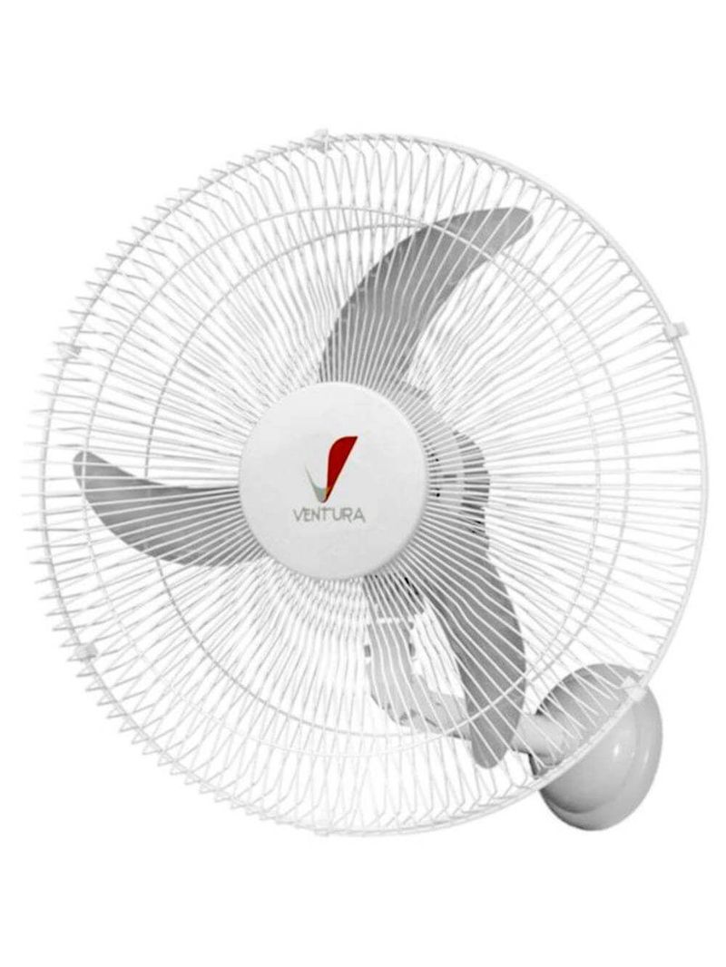 Ventilador Oscilante De Parede 60cm Ventura Branco Bivolt - 79-6423 - Venti-delta