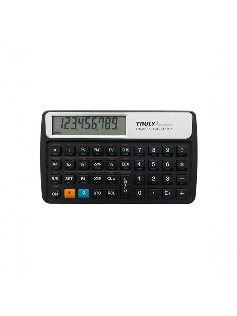Calculadora Financeira Truly Tr12c Platinum Algébrica