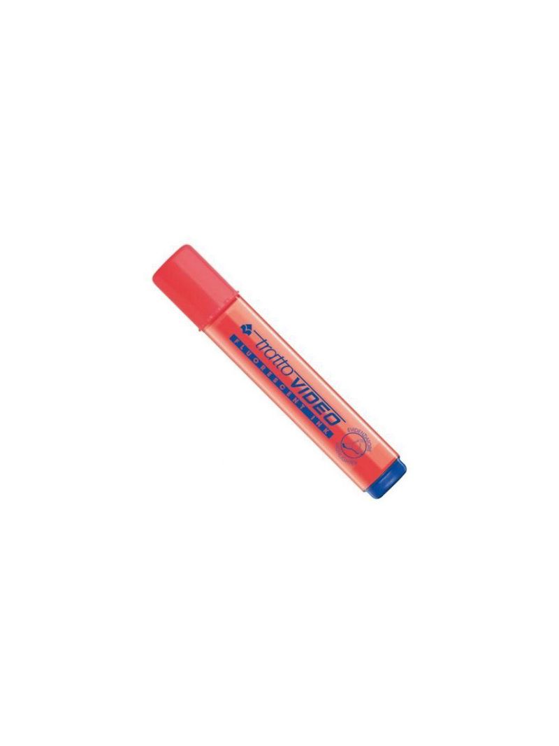 Marcador De Texto Fluorescente Tratto Fila Laranja