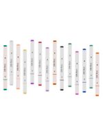 Marcador Criativo Ponta Dupla Flow Cis Branco