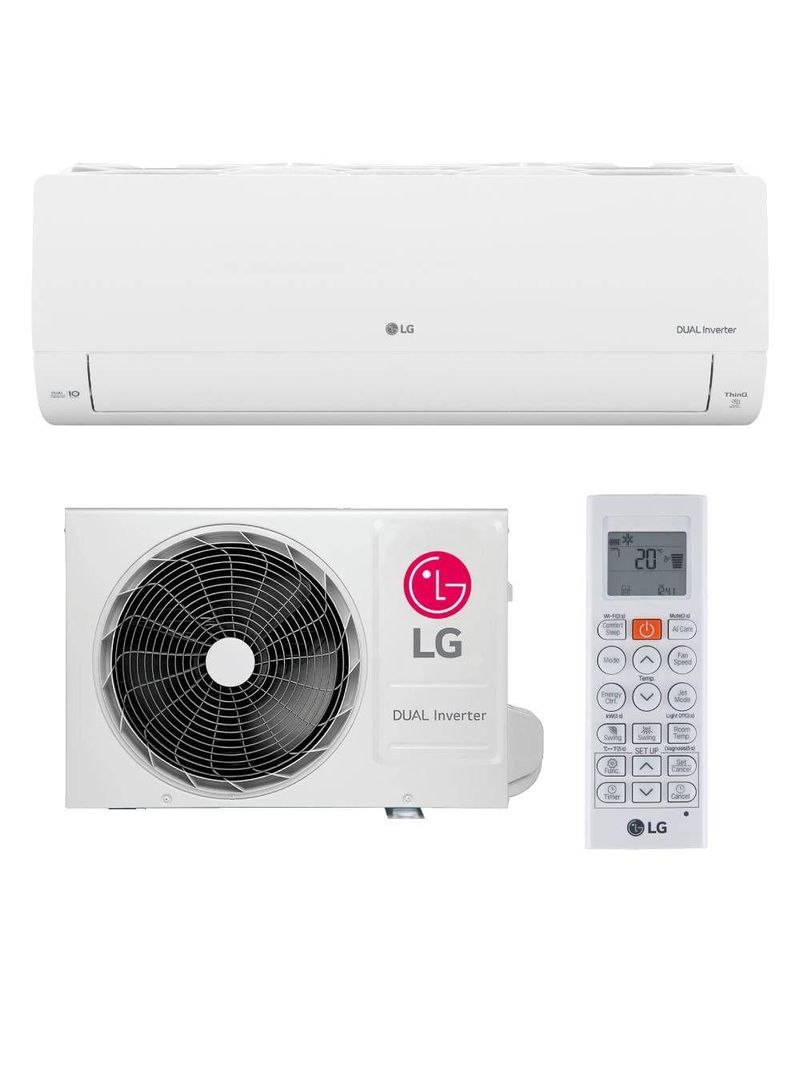 Ar Split LG AI Dual Inverter Voice 9000 BTUs Frio 220V (S3UQ09AA31CEB2GAM1)