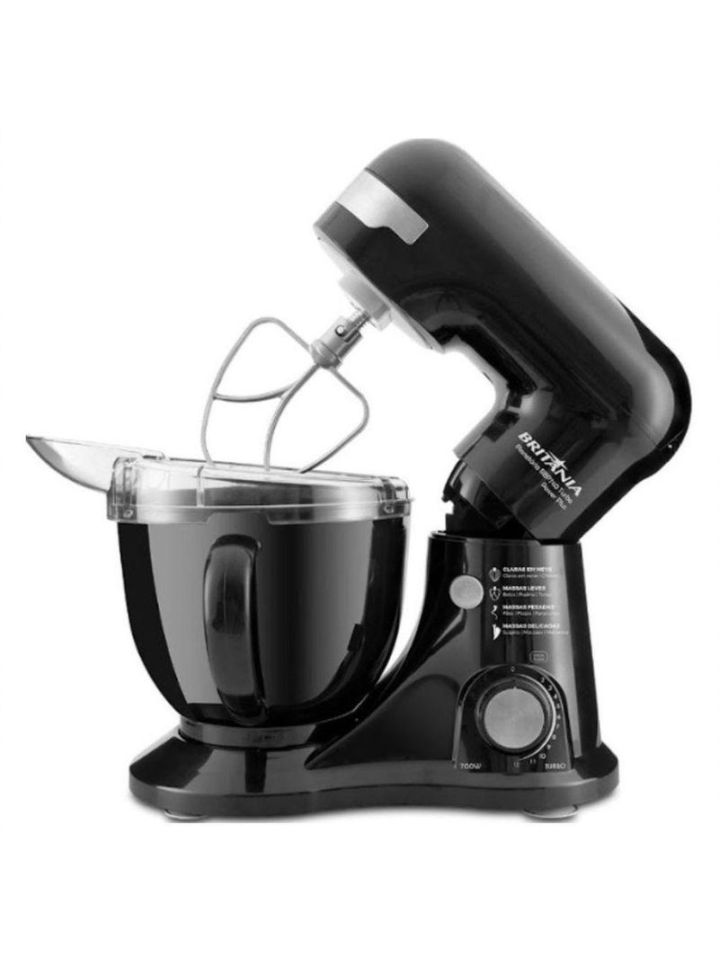 Batedeira Planetária Britânia 4,5 L Preto 127v