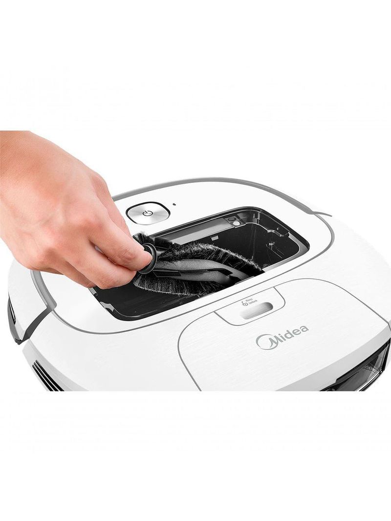 Aspirador Robô Smartmop Passa Pano Branco Midea VRA31BB Bivolt