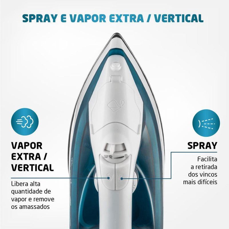 Ferro De Passar A Vapor Mondial F-32 220V