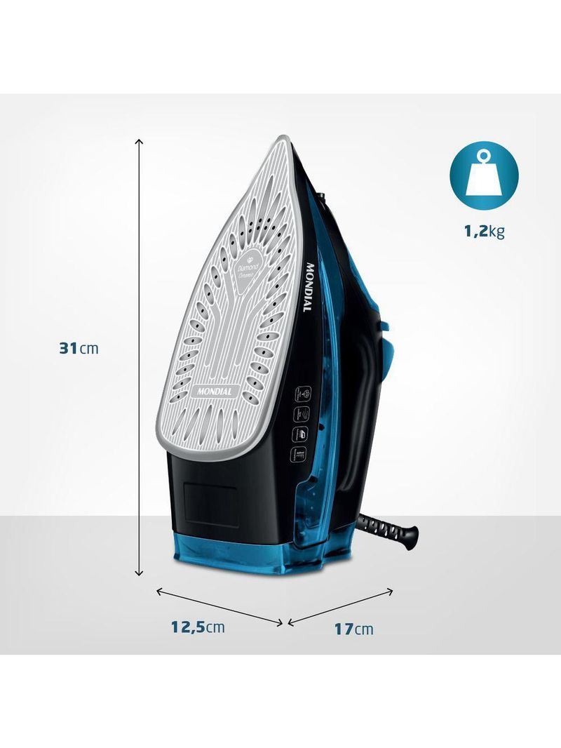 Ferro De Passar A Vapor Mondial F-53 127V