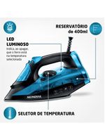 Ferro De Passar A Vapor Mondial F-53 127V