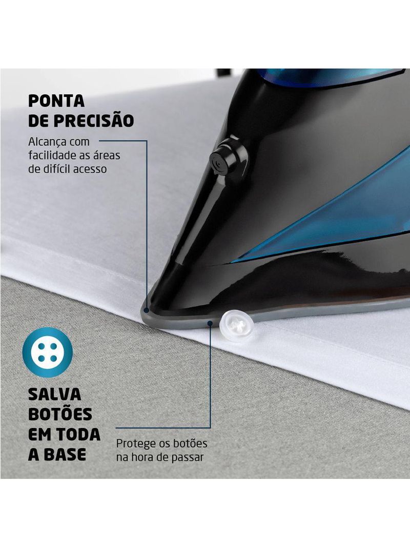Ferro De Passar A Vapor Mondial F-53 127V