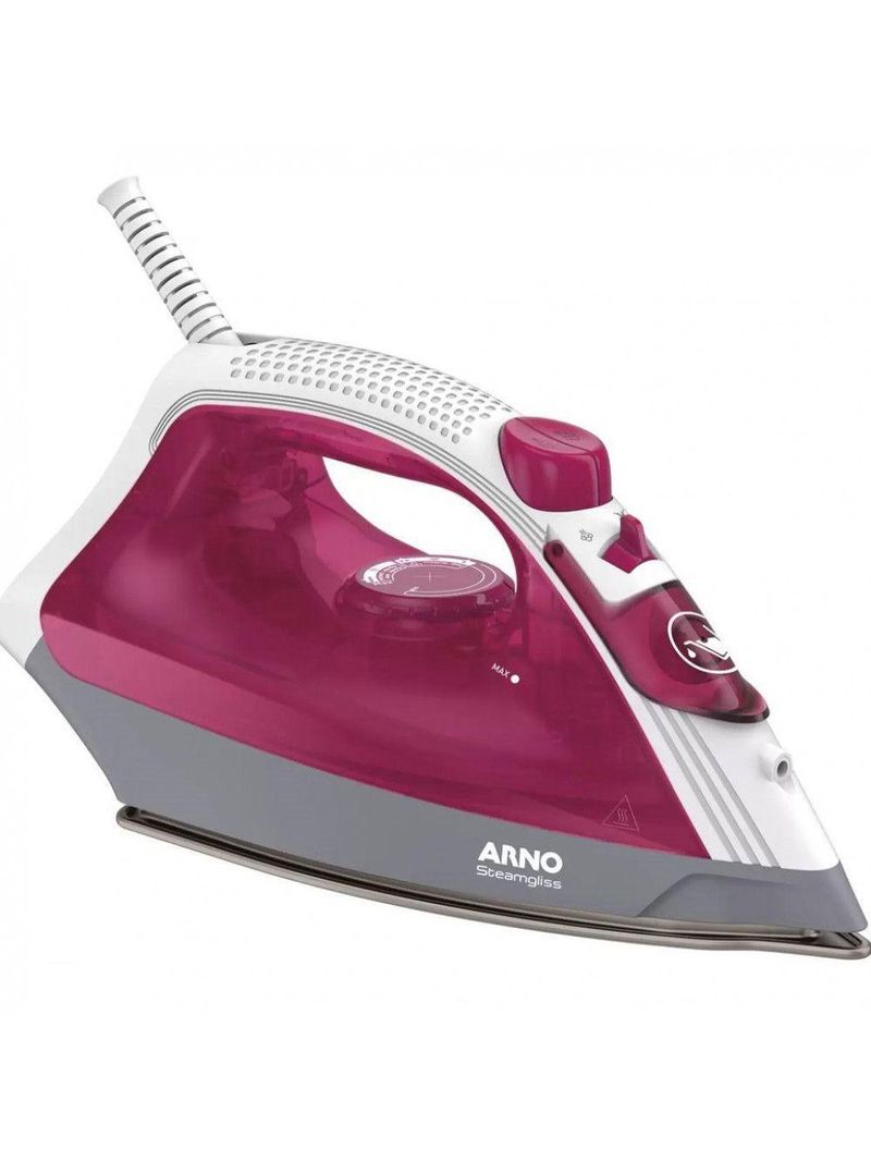 Ferro Fv1930 A Vapor Cerâmico Steamgliss 1200w Arno Rosa220v