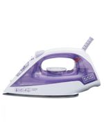 Ferro De Passar Roupa A Vapor Black E Decker 1200w Roxo-branco 220V