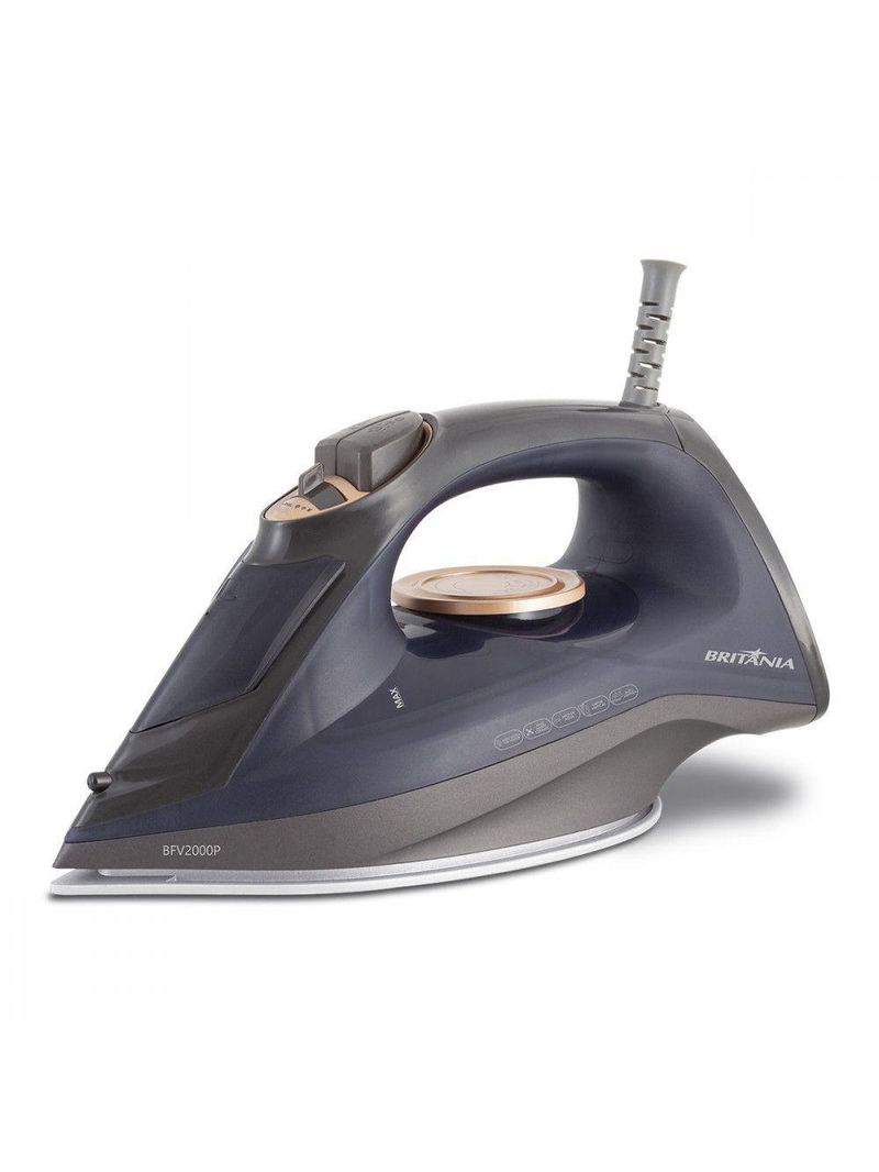 Ferro A Vapor Britânia Ceramic Bfv2000 Preto 220 V