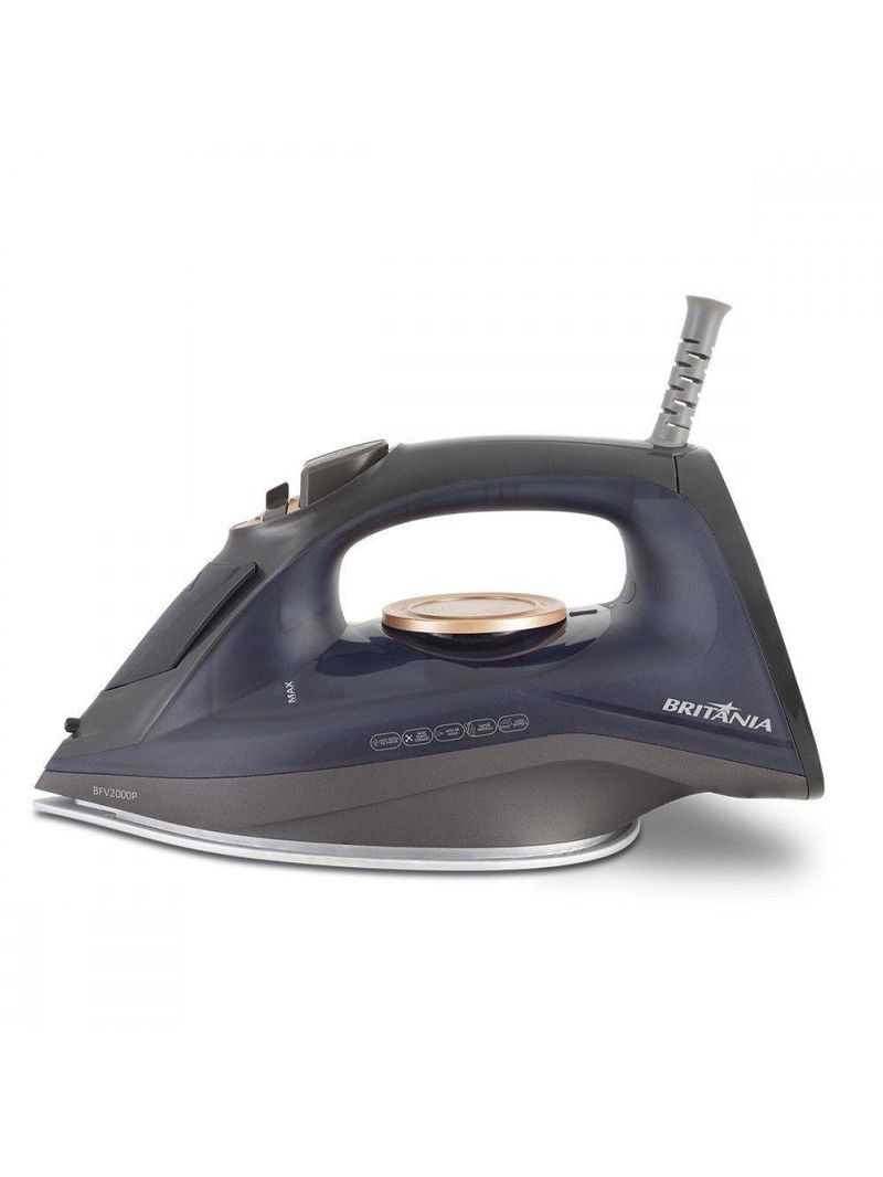 Ferro A Vapor Britânia Ceramic Bfv2000 Preto 220 V