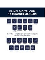 Forno E Fryer 15L Oster Multifunções Compact 10 Em 1 220V