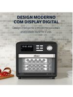 Forno E Fryer 15L Oster Multifunções Compact 10 Em 1 220V