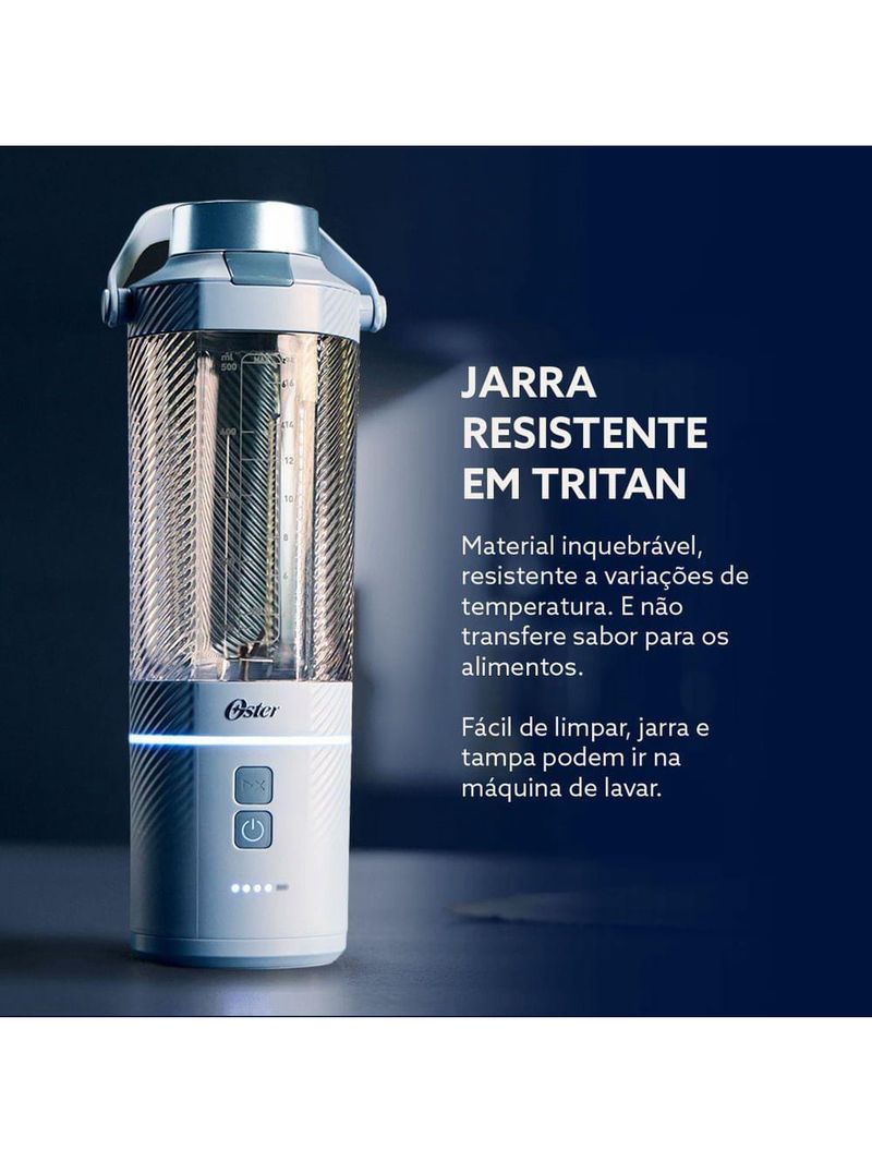 Liquidificador Portátil Sem Fio Blender Go Max Oster