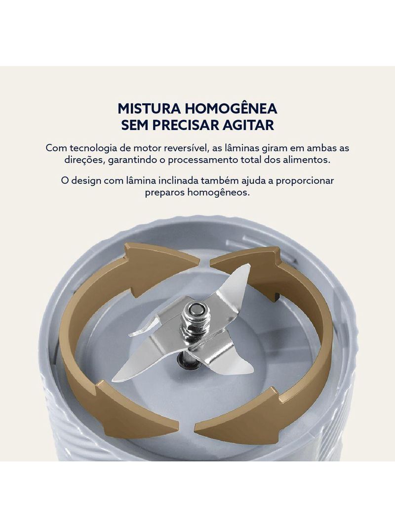 Liquidificador Portátil Sem Fio Blender Go Max Oster