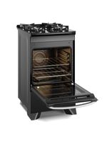 Fogão 4 Bocas Electrolux Automático Mesa De Vidro FE4GP Preto Bivolt