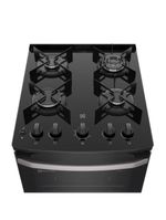 Fogão 4 Bocas Electrolux Automático Mesa De Vidro FE4GP Preto Bivolt
