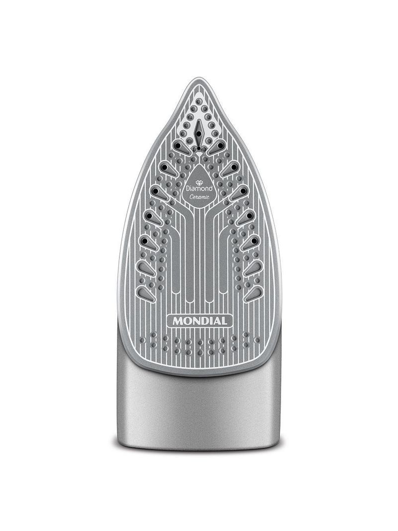 Ferro A Vapor Mondial FVN01BL Branco-azul 110V