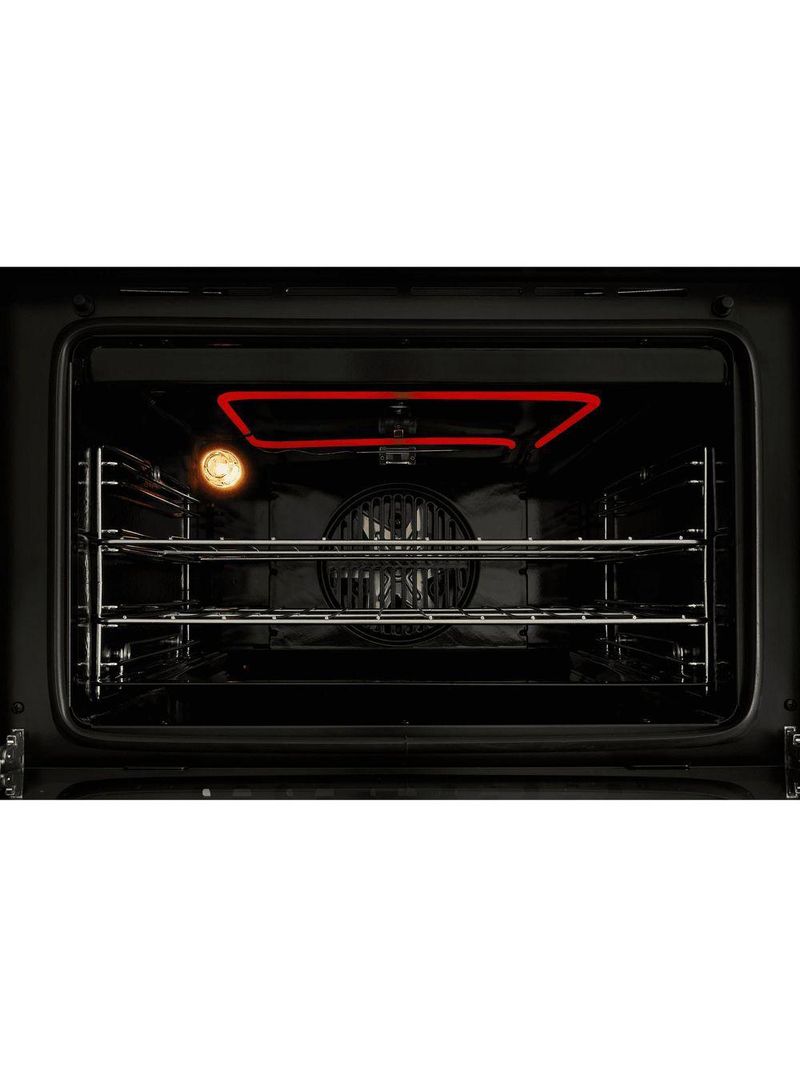 Forno Elétrico Fischer Infinity Embutir 50L Com Turbo Convection Preto 220V