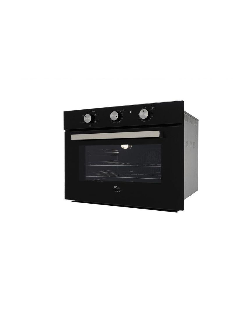 Forno Elétrico Fischer Infinity Embutir 50L Com Turbo Convection Preto 220V