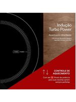 Fogão Cooktop De Indução Freezone Duas Bocas De Embutir 3500w Eci02epf 220v - Eos B186255 220v