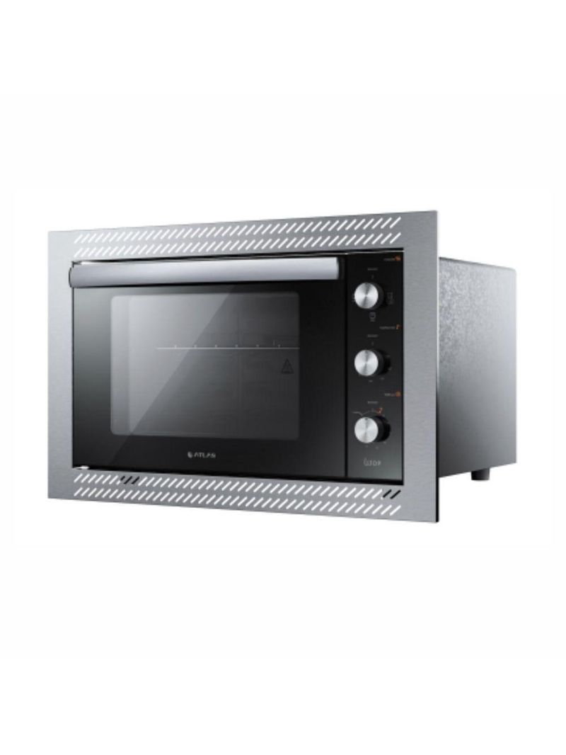 Forno Elétrico 44 Litros Atlas Embutir Preto 220V