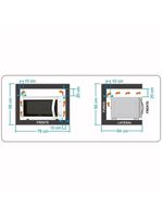 Forno Elétrico De Bancada Mueller 44L Sonetto Branco - 220v