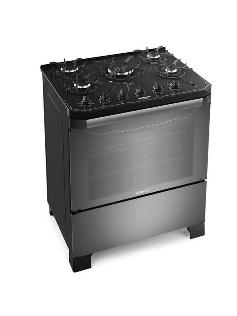 Fogão Itamaster 5 Bocas Prata Bivolt