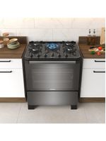 Fogão Itamaster 5 Bocas Prata Bivolt