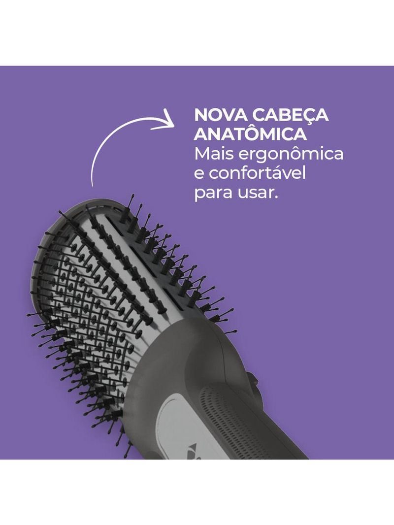 Escova Secadora Cadence Linda&Leve 4 Em 1 Bivolt