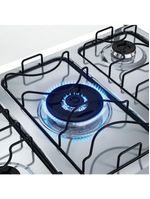 Fogão 5 Bocas Dako Supreme Mesa de Inox e Timer Bivolt - Preto