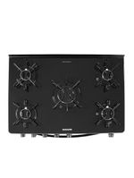 Fogão Suggar Cook Glass 5 Queimadores Preto FGVCG510PT Bivolt Preto
