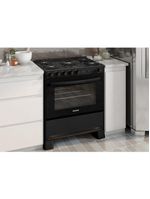 Fogão Suggar Cook Glass 5 Queimadores Preto FGVCG510PT Bivolt Preto