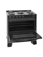 Fogão Suggar Cook Glass 5 Queimadores Preto FGVCG510PT Bivolt Preto