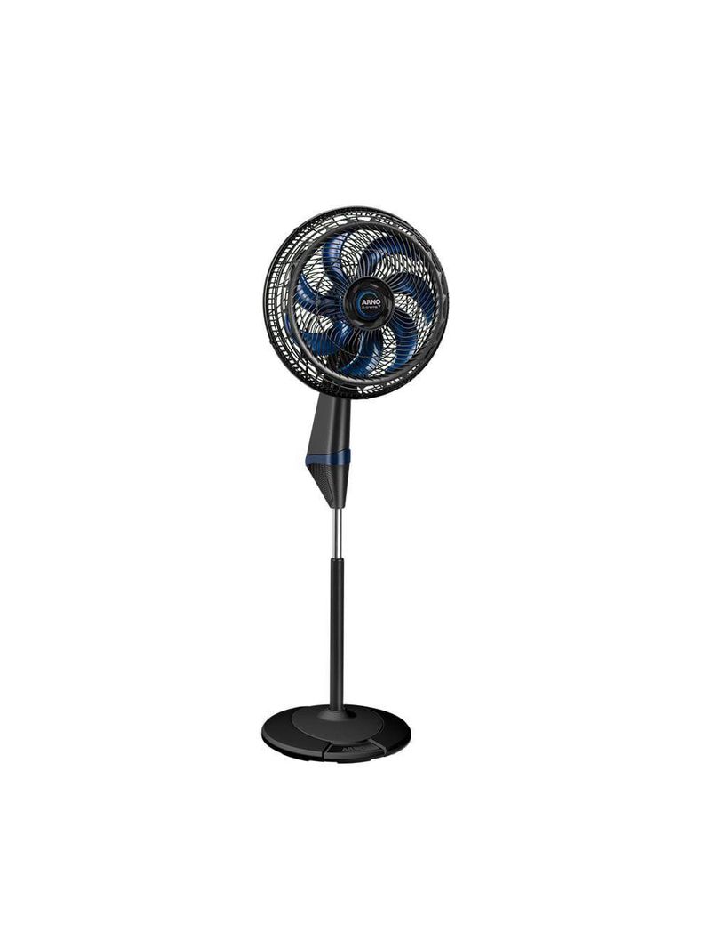 Ventilador De Coluna Arno 40cm X-Treme 7 VE7C Preto E Azul Escuro 220V