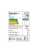 Ventilador De Coluna Arno 40cm X-Treme 7 VE7C Preto E Azul Escuro 220V