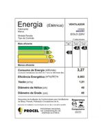 Ventilador De Coluna Mallory Éolo 40 Cm Preto E Grafite 220V